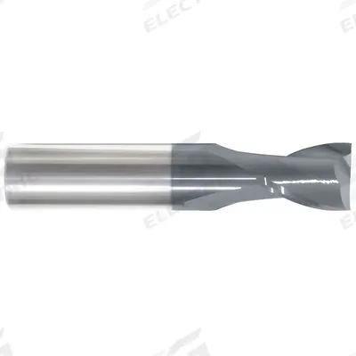 APPROVED VENDOR Square End Mill: Carbide, AlTiN Coated, 2 Flute, 13/64" Mill Dia, 3/8" LOC - General Purpose Carbide Square End Mills