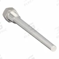 WINTERS Threaded Thermowell: Stainless Steel, For 9 in Stem Lg, 7 1/2 in Insertion Lg, 1,200°F/649°C (MPN TBR950-2-TP). Key specifications — Maximum Operating Temperature: 1,200°F/649°C; Brand: WINTERS; Maximum Operating Pressure: 7,000 psi at 70°F.