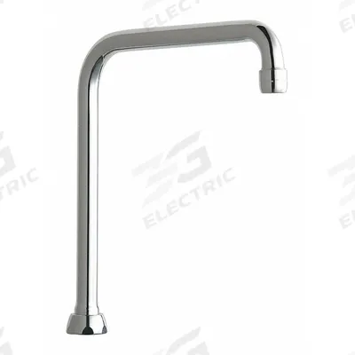CHICAGO FAUCETS Spout: Spout, Arc, Swivel Spout, Brass, Polished Chrome, 1.5 gpm Flow Rate - Double-Bend Faucet Spouts