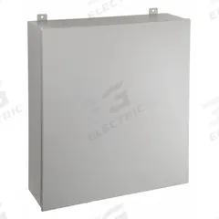 WIEGMANN Enclosure: Steel, 30 in x 20 in x 9 in, NEMA 12/13, Solid Cover, Hinged (MPN B302009CH). Key specifications — Brand: WIEGMANN; Closure Method: Screws; Knockouts: Not Included.