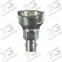 3M Spray Gun Cup Adapter: Spray Gun Adapter, Adapters for Spray Gun Cups, PPS, Stainless Steel, S37 (MPN 26132). Key specifications — Brand: 3M; Compatible with Series: PPS; Material: Stainless Steel; Adapter Type: S37; Thread Size: 5/8 in; Product Type: Spray Gun Adapter.