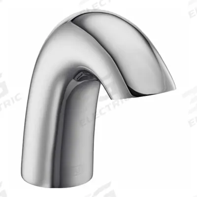 ZURN Sensor Faucet: Serio Series, Brass/Plastic, Matte Black Finish, Single-Post - Single-Post Sensor Bathroom Faucets