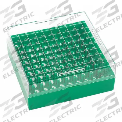 WHEATON Freezer Box: 130 mm Overall Lg, 130 mm Overall Wd - Cold Storage Boxes