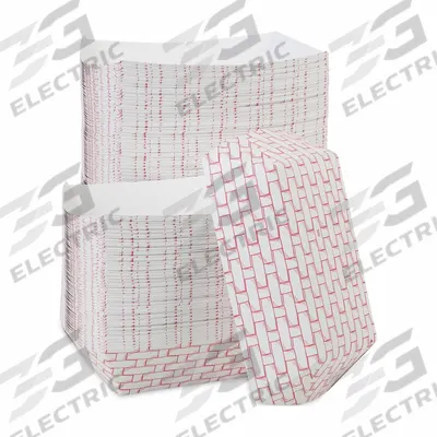 SOLO Disposable Food Tray: 1 Compartments, 2 1/8 in Ht, 5 1/2 in Wd, 8 5/8 in Lg - Paper Food Trays