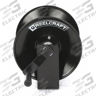 REELCRAFT Hand Crank Hose Reel: 50 ft (3/8 in I.D.), 10 1/2 in L x 16 3/4 in W x 11 1/2 in H - Lightweight Hand-Crank Hose Reels with U-Base