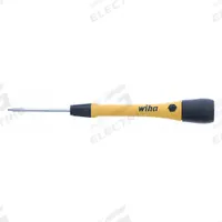 WIHA ESD-Safe Precision Torx Screwdriver: ESD Safe PicoFinish, Std Lg, Torx Tip, T3 Tip Size (MPN 27862). Key specifications — attr1205076: T3; attr1205081: WIHA.