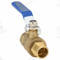 APPROVED VENDOR Manual Two-Way Ball Valve: 1/2 in, Straight, MNPT x FNPT, Full Port Ball Port, Lever (MPN 6GD23). Key specifications — Brand: APPROVED VENDOR; Handle: Lever.