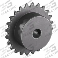 TRITAN Roller Chain Sprocket: 35, For 3/8 in Chain Pitch, 1/2 in Bore Dia, 24 Teeth, Steel (MPN 35BS24H X 1/2). Key specifications — Brand: TRITAN.