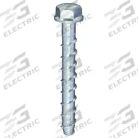 APPROVED VENDOR Screw Anchor: 4 1/2 in Overall Lg, 3/4 in Dia, Steel, External Hex, Hex, 10 PK (MPN U70520.075.0450). Key specifications — Material Grade/Class: Case Hardened; Removable: Removable; System of Measurement: Inch; Brand: APPROVED VENDOR; Screw Anchor Type: Concrete Screw Anchor.