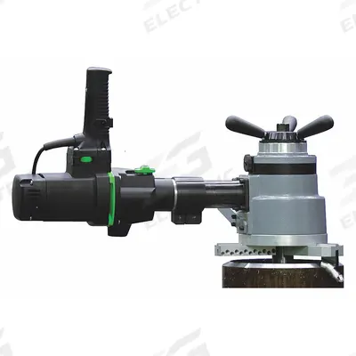 STEELMAX Corded Beveler: 115V, 2 hp, 1/8 in Min Thick, 0° to 60°, 5/8 in Max. Bevel Wd - Bevelers for Metal Pipe