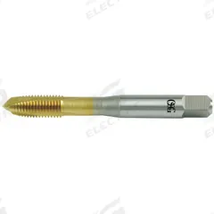 OSG Spiral Point Tap: 3/8"-16 UNC, H6 / 2B-3B, 3 Flute, Plug Chamfer, TiN Coated Cobalt (MPN 1101512205). Key specifications — attr1299616: H6 / 2B-3B.
