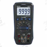 REED INSTRUMENTS Digital Multimeter: TRMS, CAT III 600V, 999.9 V Max AC Volt Measurement (MPN R5077). Key specifications — Instrument Counts: 9,999; Brand: REED INSTRUMENTS; Calibration Certificate Included: Not Included.