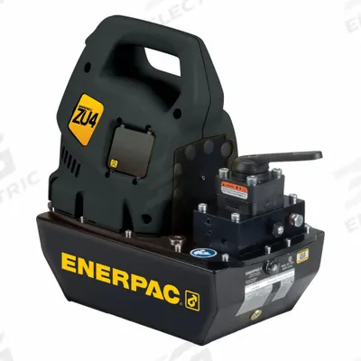 ENERPAC Electric Pump: 10,000 psi Max. Op Pressure, 60 cu in/min Max. Flow Rate - Corded Lightweight Electric Hydraulic Pump Units