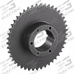 TSUBAKI Sprocket: For 50 Chain, 45 Teeth, 8.96 in Pitch Dia, 9.313 in Outside Dia, Steel (MPN 50Q45). Key specifications — attr85388: TSUBAKI; attr305233: Q1.