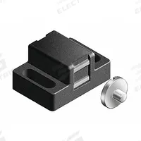 Magnetic Catch: 28 mm x 40 mm x 40 mm, 10 Series/15 Series/20 Series/30 Series/40 Series/45 Series (MPN 093040). Key specifications — Brand: FATH INC.; Latch Type: Magnetic; Material: Polyamide; Product Type: Magnetic Catch; Finish: Unfinished; Includes Fasteners: No; System of Measurement: Metric; For Extrusion Profile Type: Single.