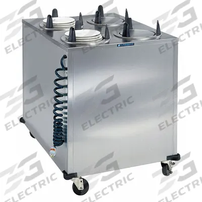 LAKESIDE Plate Dispenser Cart: Heated, 10 1/8 in Plate Size, 39 7/8 in Overall Ht - Heated Plate Dispenser Carts