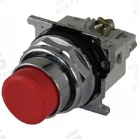 EATON Extended Push Button Operator: Non-Illuminated, Extended Profile, Metallic, 30 mm, 2NO (MPN 10250T112-2). Key specifications — Brand: EATON; Action: Momentary; Series: 10250T; Push Button Material Type: Metallic.
