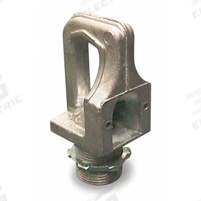 LITHONIA LIGHTING Fixture Accessories: 3 in Lg, 3 in Wd, 3 1/2 in Ht - Clips, Chains & Hangers for Bay Lights