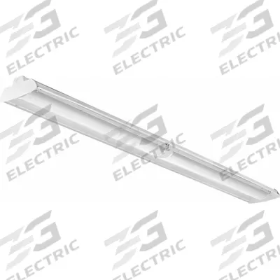 LITHONIA LIGHTING LED Low Bay: 13 in Lg, 20,000 lm, 4000K, 12 ft – 20 ft Mounting Ht, 149 W - 8 ft. Linear LED Bay Lights