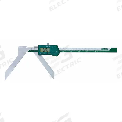 INSIZE Arc Radius Digital Caliper: 0.2000 in to 8 in /5 mm to 200 mm, Cabled - Arc Radius Digital Calipers