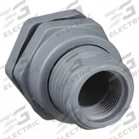 HAYWARD Bulkhead Tank Fitting: CPVC Body, 3/4 in Female Socket Inside, EPDM Gasket (MPN BFAS2007CES). Key specifications — Fitting Material: CPVC; Brand: HAYWARD.