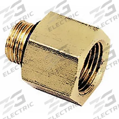 LEGRIS Metal Pipe Straight: Straight, 1/2 in x 1/4 in - Threaded High-Pressure Pipe Fittings