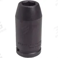PROTO Impact Socket: 3/4 in Drive Size, Metric, 22 mm Socket Size, 6-Point, Deep, Black Oxide (MPN J07522ML). Key specifications — attr1215501: PROTO; attr1215515: Black Oxide; attr1215518: 22 mm.