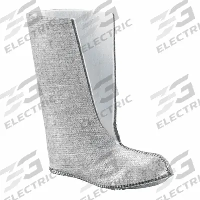 APPROVED VENDOR Boot Liner: Crew, 13 in, Men's, White, Wool, 11 For Men's Shoe Size - Max - Thermal Boot Liners