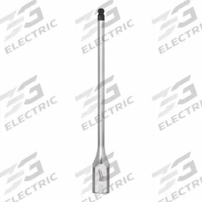MILWAUKEE Bit Socket: 3/8 in Drive Size, Ball Hex Tip, 5 mm Tip Size, 6 in Overall Lg - Hex Bit Sockets