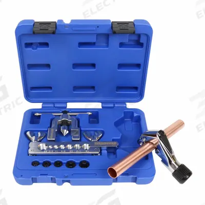 WESTWARD Flaring and Tubing Cutter Set: Double 45 Degree, Aluminum/Brass/Copper - Flaring Tool Kits