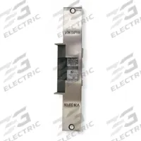 VON DUPRIN Electric Door Strike: 1 3/8 in Wd, 9 in Ht, Cylindrical/Mortise, Stainless Steel (MPN 6215 24V US32D CON). Key specifications — Brand: VON DUPRIN; Input Voltage: 24V AC/DC; Performance Duty Rating: 1 - Heavy Duty; Strike Type: Mortise.