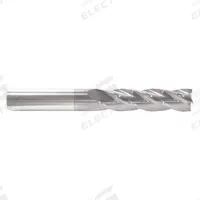 APPROVED VENDOR Square End Mill: Carbide, TiCN Coated, 4 Flute, 3/16" Mill Dia, 1-1/8" LOC, 3" OAL (MPN 218-001012)