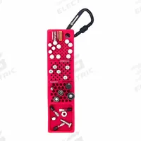 BOLTSTER Silicone Fastener Organizer: Red, 2 in Overall Wd, 8 in Overall Lg, Silicone (MPN BTS-100004R). Key specifications — Material: Silicone; Brand: BOLTSTER; Color: Red; Product Type: Tool Tray.