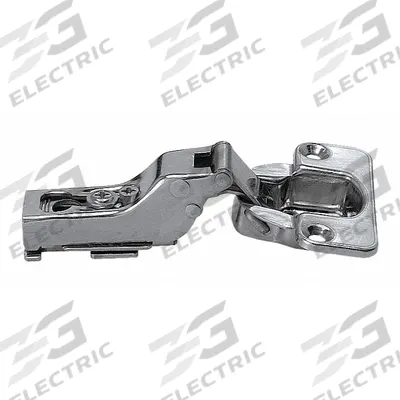 LAMP Concealed Hinge: Stainless Steel, 2 1/8 in Leaf Ht, 11/16 in Leaf Wd - Full Mortise-Mount Concealed Hinges