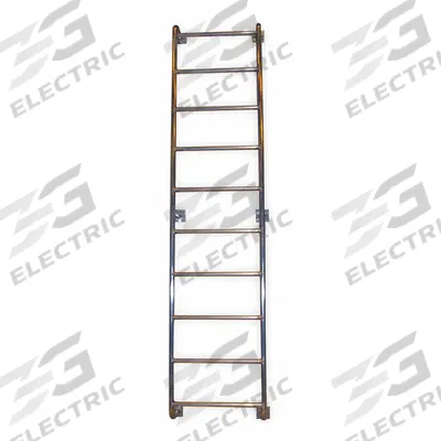 TRI-ARC Fixed Ladder: 12 ft Overall Ht, 21.1 in Overall Wd, Aluminum, 300 lb Load Capacity - Fixed Ladders