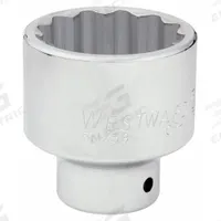 WESTWARD Socket: Metric, 3/4 in Drive Size, 50 mm Socket Size, 12-Point, Std, Chrome, Socket (MPN 5MX58). Key specifications — attr1204417: WESTWARD; attr1204392: Chrome.