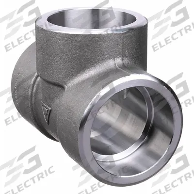 APPROVED VENDOR Metal Pipe Tee: Tee, Carbon Steel, 2 1/2 in x 2 1/2 in x 2 1/2 in - Socket-Weld Extreme-Pressure Pipe Fittings