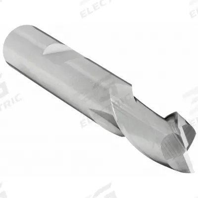 CLEVELAND Square End Mill: Cobalt, 2 Flute, 7/16" Mill Dia, 13/16" LOC, 2-11/16" OAL (MPN C32494) - General Purpose Cobalt Square End Mills