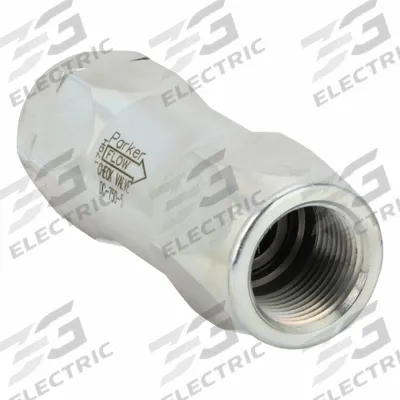 Parker Hydraulic Check Valve: 3,000 psi, 170 gpm, 1 1/4 in - General Purpose Check Valves