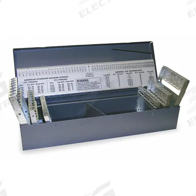 CHICAGO-LATROBE Drill Bit Index: 115 Compartments (MPN 57810) - Drill Bit Indexes