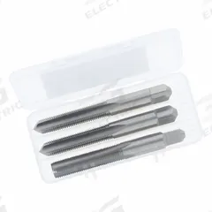 CLEVELAND Tap Kit: 1/4"-20 UNC, H5 / 2B, 4 Flute, High Speed Steel (MPN C83996). Key specifications — attr1300563: One Each Taper, Plug, and Bottoming.
