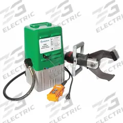 GREENLEE Hydraulic Pump: 10,000 psi Max. Op Pressure, 19 cu in/min Displacement @ 10,000 psi, 2-Way (MPN 990). Key specifications — attr941810: 990; attr941817: 2-Way; attr941814: Hold.