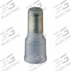 PANDUIT Closed-End Crimp Connectors: Nylon, 600 V, 22 AWG – 14 AWG Range (MPN JN218-216-CN). Key specifications — Contact Finish: Tin; Color: Clear; Brand: PANDUIT; Insulation Material: Nylon; Maximum Wire Combination: (2) 16 AWG; Maximum Wire Size: 14 AWG; Minimum Wire Combination: (2) 22 AWG; Minimum Wire Size: 22 AWG.