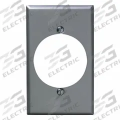 LEVITON Wall Plate: 1 Gang, Std Size (MPN 4927). Key specifications — Brand: LEVITON; Material: Aluminum.