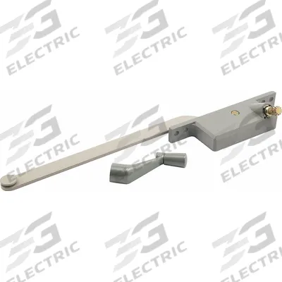 PRIME-LINE Window Operator: Crank, Handle Included, Right-Hand, Frame, Aluminum - Awning & Casement Window Operators & Handles