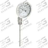 APPROVED VENDOR Dial Thermometer: 0°F to 250°F /-20°C to 120°C, 6 in Stem Lg, 3 in Dial Dia (MPN 1NGB3). Key specifications — Accuracy: ±1 % @ 41 to 200 °F, ±1.5 % Otherwise; Brand: APPROVED VENDOR.