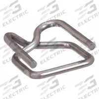 Strapping Buckle: Buckles, Fits 3/8 in Strap Wd, 23/250 in Seal Thick, Steel, Regular Duty, 1,000 PK (MPN 2JFF2). Key specifications — Material: Steel; Seal Application: Regular Duty; Brand: APPROVED VENDOR.
