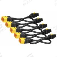 APC BY SCHNEIDER ELECTRIC Power Cord: 4 ft Lg, 3/14, Locking C20 Plug, Locking C19 Receptacle, SJT (MPN AP8714S). Key specifications — Brand: APC BY SCHNEIDER ELECTRIC; Jacket Material: Rubber/Plastic.