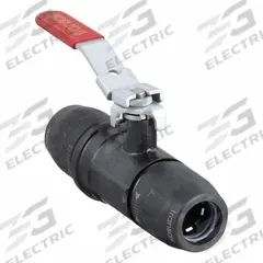 TRANSAIR Lockable Ball Valve: Brass, 232 psi Max. Pressure (CWP) (MPN 4092 17 00). Key specifications — Brand: TRANSAIR.