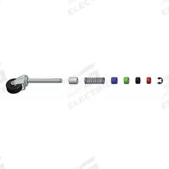 COTTERMAN Ladder Caster Kit: For Stepladders, Swivel, 4 Casters, 2 in Wheel Dia, Casters (MPN SU9094). Key specifications — Caster Type: Swivel; Includes: 70-75 Durometer; Brand: COTTERMAN; Compatible Ladder Type: Stepladders; Compatible with Series: MasterStep; Product Type: Caster.